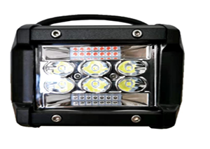 faro auxiliar 6+azul/rojo