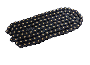 cadena negro/dorado 428H-136L  (ancho1.8mm)