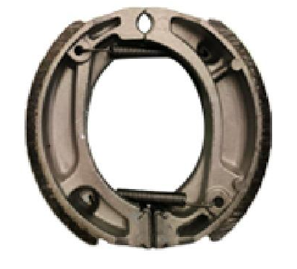 balatas de trasera XS125 16-18/CS125 16-18/D125/XT150 Grafito                         (resorte cruzado)