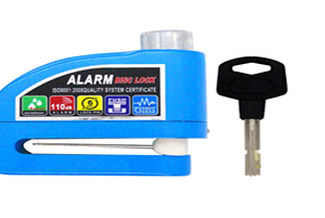 candado con alarma