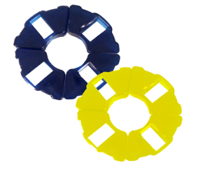 gomas de sprocket amarillo FT150